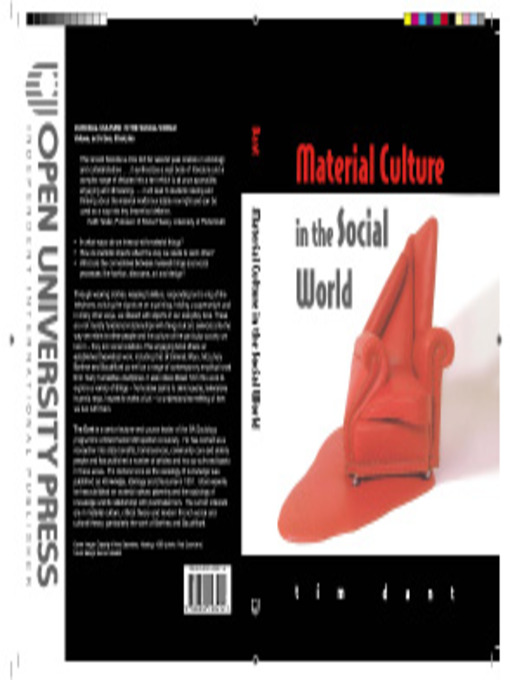 Upplýsingar um Material Culture in the Social World eftir Tim Dant - Biðlisti
